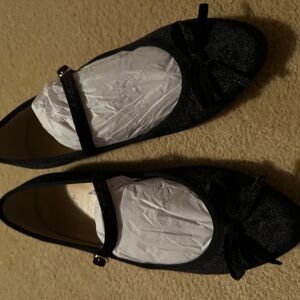 Elegant Black Mary Jane Flats